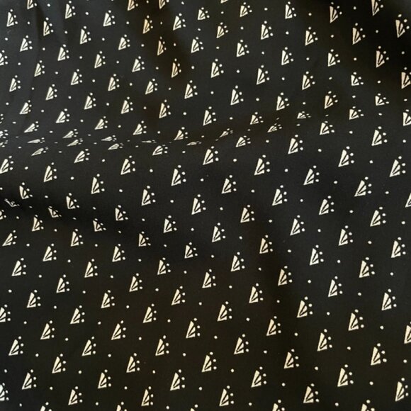 H&M Navy/White Shift Dress with Tie - Picture 5 of 6